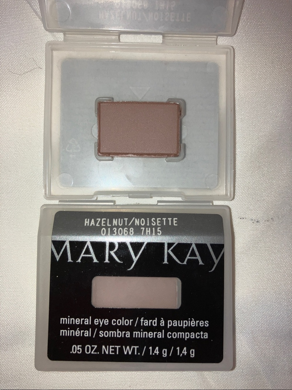 (2) New Hazelnut‎ Mary Kay Mineral Eye Color Powder Eyeshadow Refill